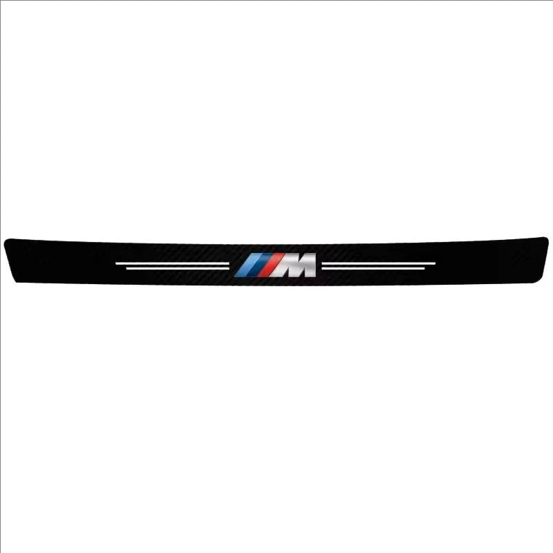 1/4/5Pcs Carbon Fiber Door Sill Anti Scuff Plate Sticker For BMW M2 M3 M4 M5 G06 G07 G14 G15 G16 G42 G80 F20 F21 F82 F83