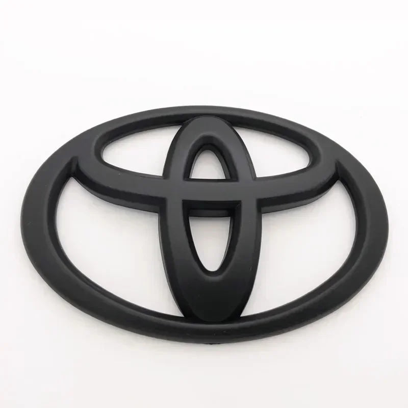 3D ABS Car Logo for Toyota RAV4 Rongfang black car logo TOYOTA 4WD decoration in the net logo rear trunk car accessories