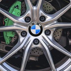 4Pc 65mm 56mm Wheel Center Caps Emblem Badge 50th Anniversary For BMW E39 E46 E90 E60 E87 E53 F10 F20 F30 M X3 X5 X6 Accessories