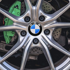 4Pc 65mm 56mm Wheel Center Caps Emblem Badge 50th Anniversary For BMW E39 E46 E90 E60 E87 E53 F10 F20 F30 M X3 X5 X6 Accessories