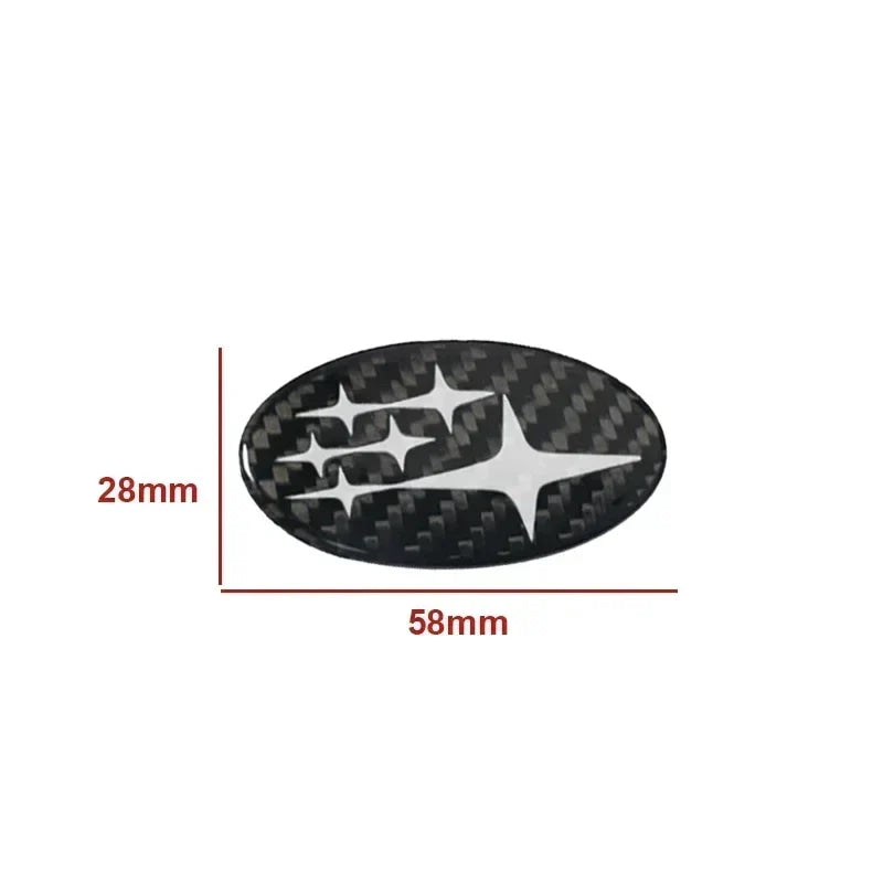 2025 New Car Steering Wheel Center Emblem Badge Sticker for Subaru Subaru Outback Legacy Impreza Forester XV Tribeca STI WRX BRZ