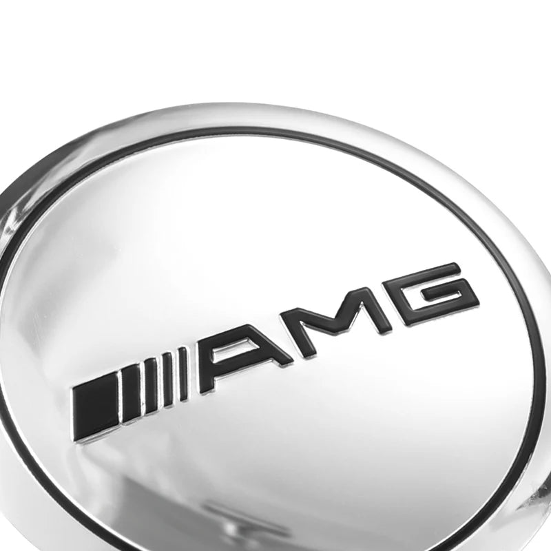 4PCS 56mm Car Styling Wheel Center Hub Caps Rim Cover Badge Emblem Sticker For Mercedes Benz AMG W205 W204 W206 W213 W212 W211 W