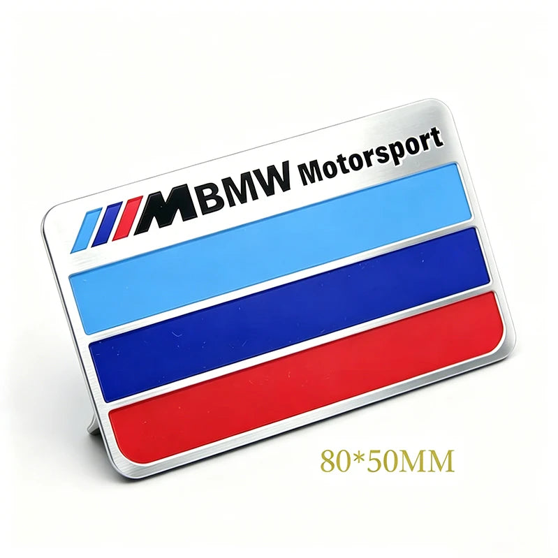 1Pcs 3D Metal Rear Trunk Body Decal Sticker Accessories For BMW X1 X2 X3 X4 X5 X6 X7 iX3 E39 E46 E60 E70 E90 E92 F07 F10 F20
