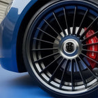 4Pcs 183mm Floating Car Wheel Center Caps Rims Hub Cover For BMW 50TH M Performance M3 M5 M6 F01 F20 F10 F13 F15 F16 F30 F34 F32