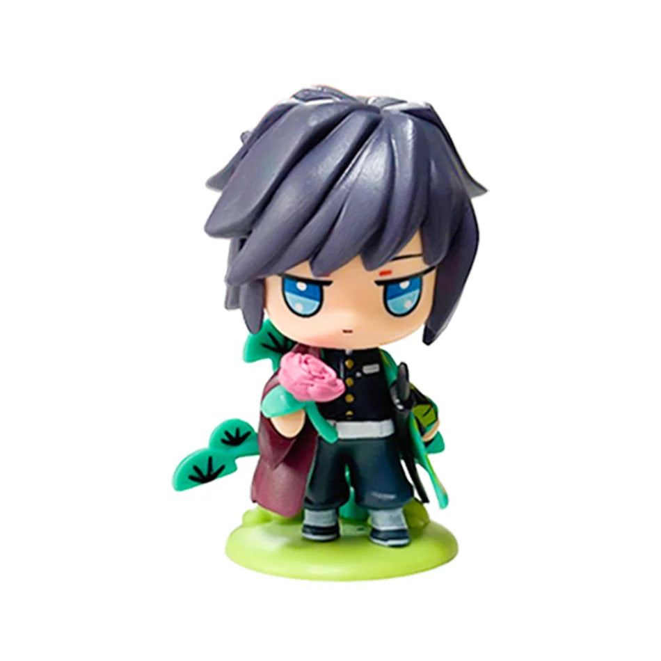 Demon Slayer Tanjiro Kamado Nezuko anime cartoon figure blind box creative personalized statue model ornament surprise gift box