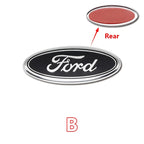 Aluminum Badge 5.8cm Car Steering Wheel Emblem Decals For Focus 2 Mk3 F150 Mondeo Fusion Ranger Escort Explorer Kuga Taurus