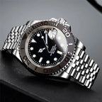 Miyota 8215 PT5000 Stainless Steel 40mm Dive Automatic Men Watch Sapphire Crystal Rotating Bezel Luminous Mechanical Wristwatch