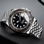 Miyota 8215 PT5000 Stainless Steel 40mm Dive Automatic Men Watch Sapphire Crystal Rotating Bezel Luminous Mechanical Wristwatch