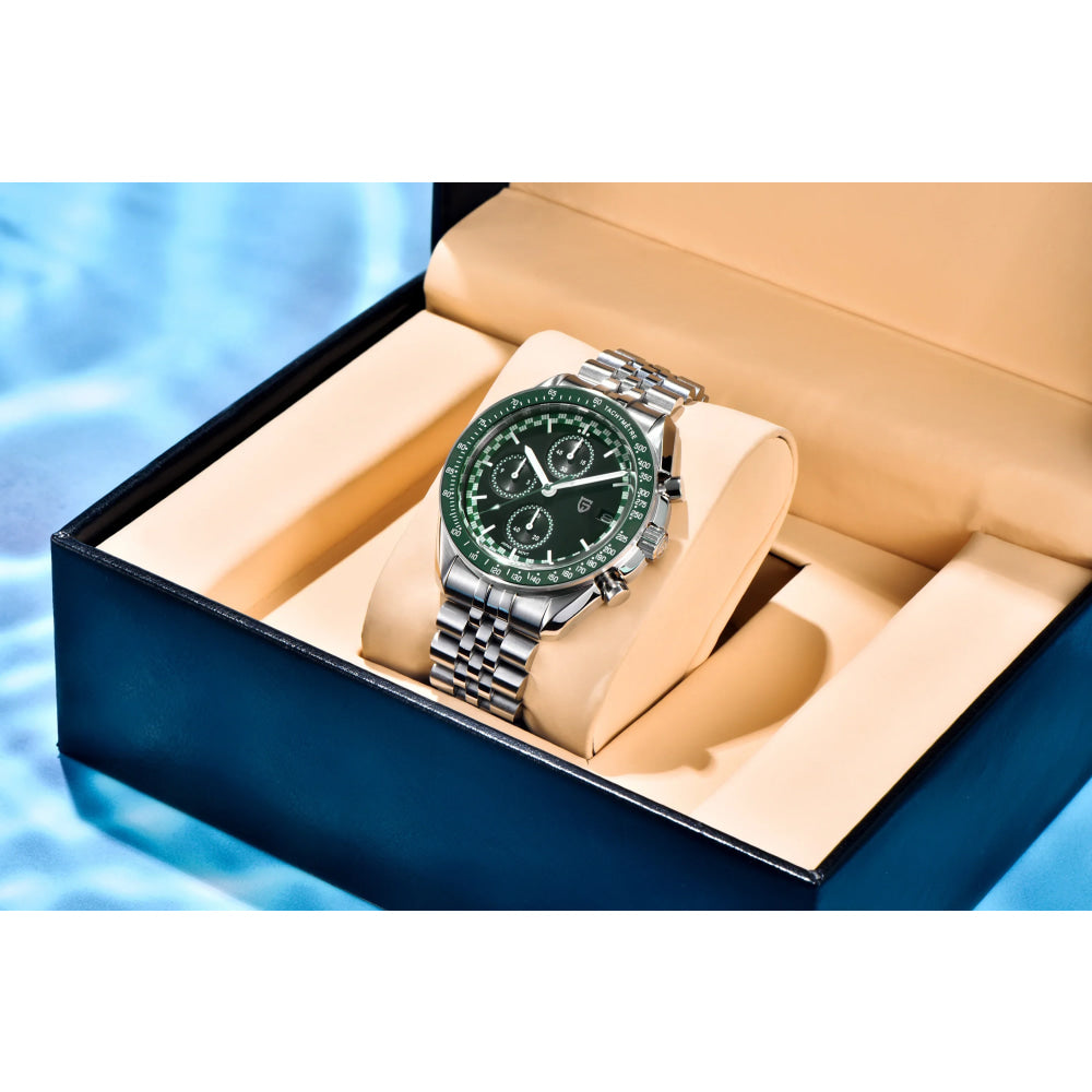 PAGANI DESIGN 2026 New Men's Watches Sport Quartz Watch For Men Racing Chronograph Waterproof AR Sapphire crystal Wristwatch Men