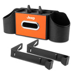 Car Backseat Tissue Organizer Cup Holder Accessories For Jeep Wrangler Renegade Compass Gladiator Cherokee Grand Patriot Libert