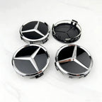 Car Wheel Center Logo Hub Cap 4pcs 75mm For Mercedes Benz AMG W204 C218 A207 C117 CLA CLS E Class W212 S212 X166 W176 W205 W246