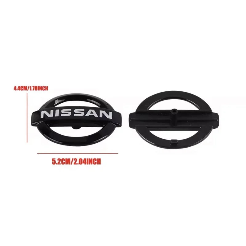 Car Steering Wheel Emblem Decals Badge For Nissan Qashqai Juke Pulsar Sentra Altima Patrol Micra Rogue Almera Versa Pathfinder