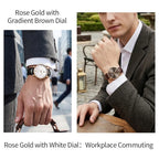 STARKING Sapphire 8215 Automatic Watch Fashion Sports Business Casual Wristwatch Waterproof Wear-resistant Watch Gifts for Men
