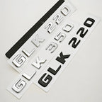 3D ABS Car Logo 4 Matic GLK220 GLK300 GLK350 Emblem Letters Sticker Rear Trunk Badge for GLK W204 X204 GLK220 GLK300 GLK350