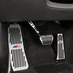 Car Accelerator Brake Pedals Footrest Covers Accessories For BMW E90 G80 M3 G30 M5 F82 F83 F20 F21 G42 F95 F96 G06 G07 M2 M4 M8