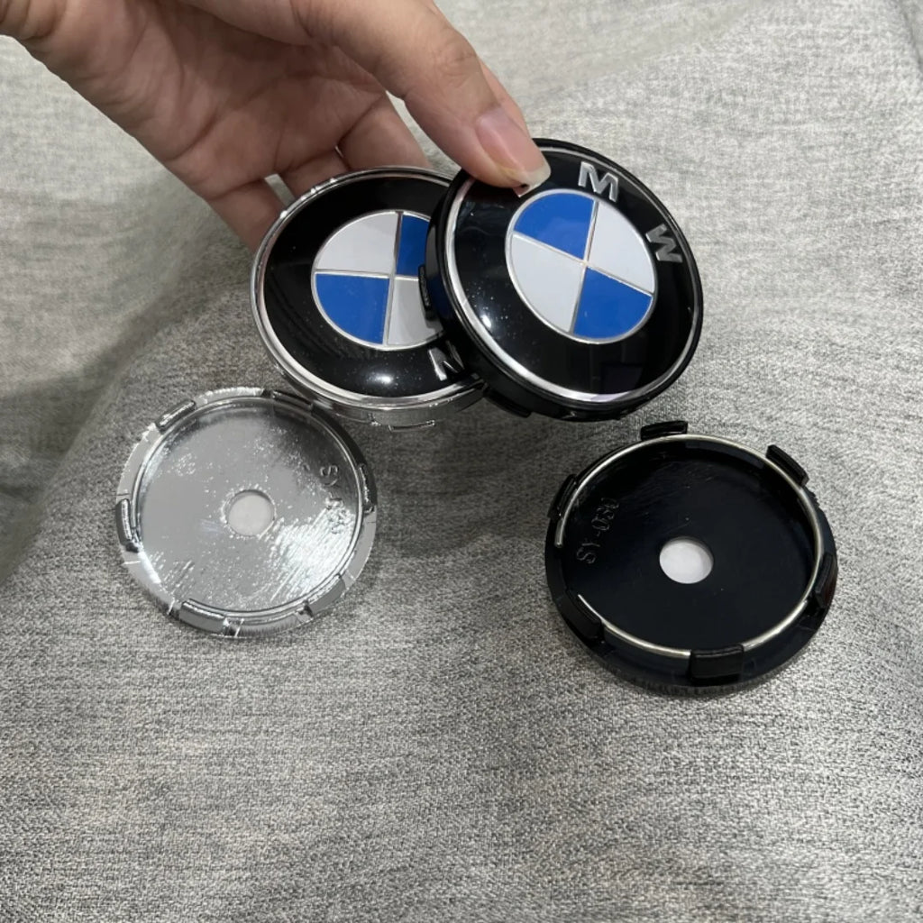 60mm-4pcs BMW hub cover tire center is suitable for hub cover replacement parts with 60mm diameter.