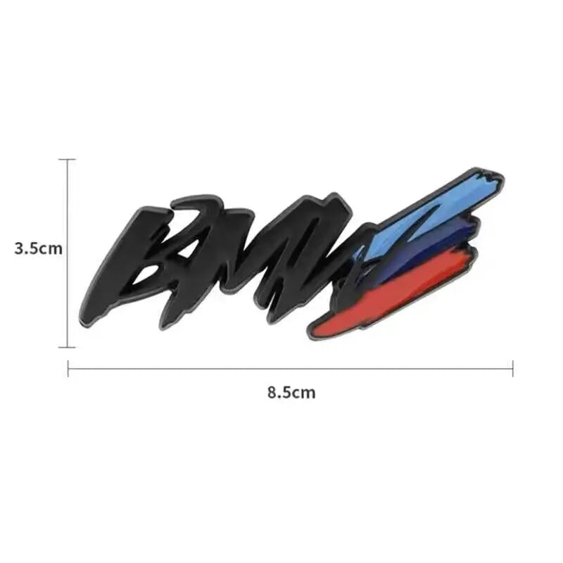 Metal BMW Badge Stickers Body Trunk Decoration Accessories For BMW M Power Performance E90 E91 E92 E93 X1 X3 X5 X6 M3 M5 F18 E63