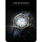 CADISEN Deep Explorer 2025 New Automatic Mechanical Watch Man Canvas Strap Wristwatch MIYOTA  Luxury Luminous Waterproof Watches