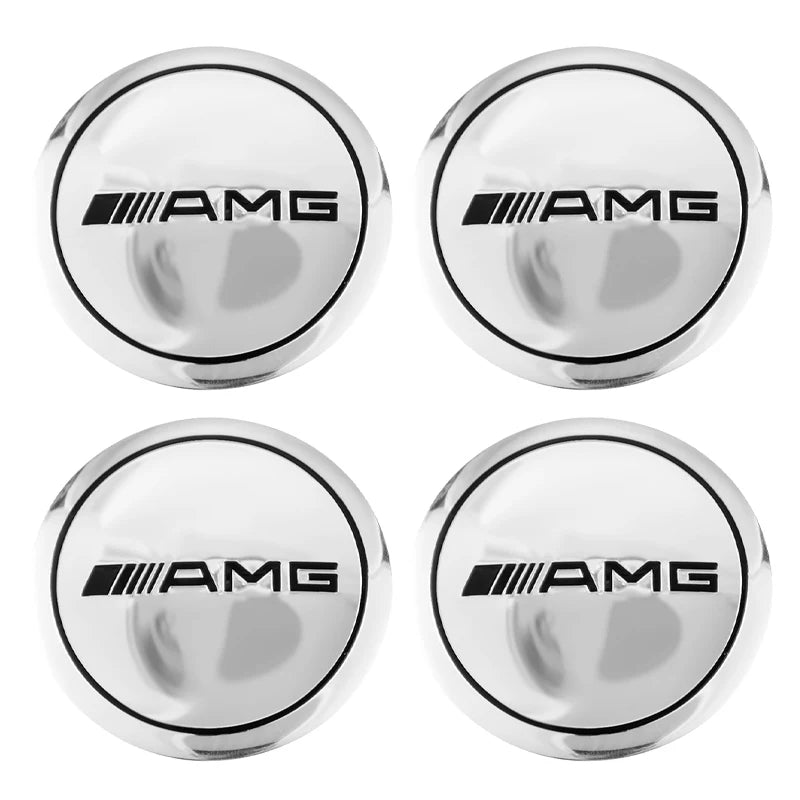 4PCS 56mm Car Styling Wheel Center Hub Caps Rim Cover Badge Emblem Sticker For Mercedes Benz AMG W205 W204 W206 W213 W212 W211 W