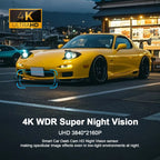 dashcam for car Black box Driving Video Recorders 4K WiFi Mini Front Camera Dash Cam 24H Parking Monitor Car Recording camera