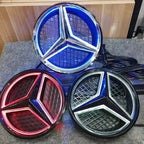 Car Front Grilled Star Emblem LED For Mercedes W205 W212 W213 W204 W166 CLA W253 A W176 W177 C W204 E X204 GLA GLC GLE B Ashtray