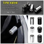 4Pcs Car Wheel Tire Air Valve Caps Stem Covers Exterior Accessories For Lexus LS LC IS350 ES300h ES300 IS250 IS220d NX350h RX LX
