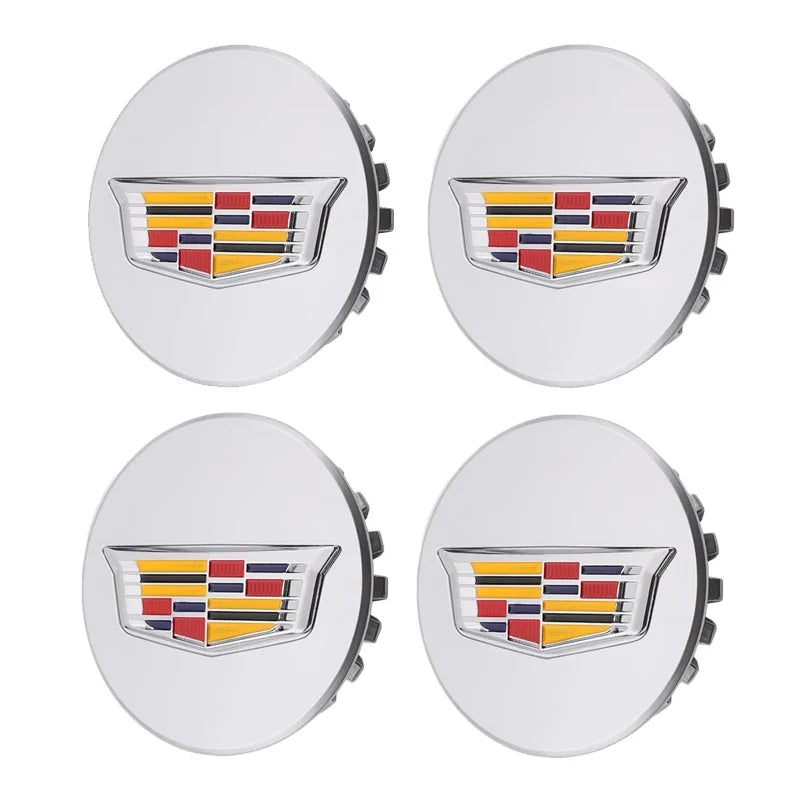 4pcs 66mm Wheel Center Hub Cover Caps for Cadillac Escalade XT5 XT6 CT5 CT6 XTS CT4 Auto Tire Emblem Car Styling Accessories