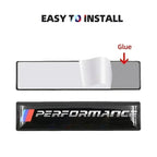 Silicone car badge sticker BMW M M3 M5 performance E36 E46 E39 E53 E90 E60 E61 E93 E87 F10 X1 X3 X5 full range accessories