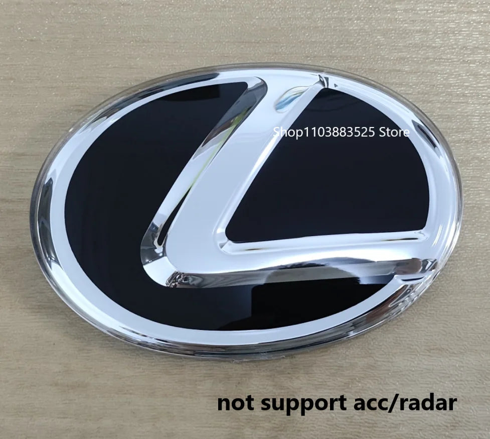 No Acc Radar Fit for Lexus Front Emblem Rear Trunk Badge Sticker CT200H IS250 ES GS UX RX IS GX470 RX400 ES200 ES300 GS300 IS300