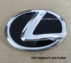 No Acc Radar Fit for Lexus Front Emblem Rear Trunk Badge Sticker CT200H IS250 ES GS UX RX IS GX470 RX400 ES200 ES300 GS300 IS300