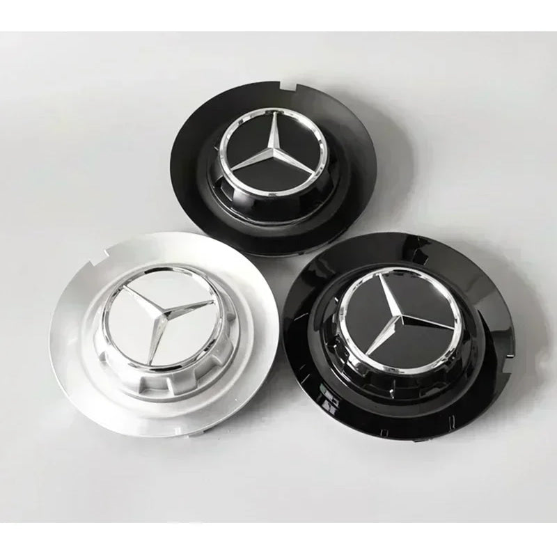 4PCS 147mm C-1028 17028 Car Styling Wheel Center Cap Hub Covers Badge Car Accessories For Mercedes Benz AMG G350 G500 G63 G65