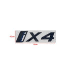 ABS Letters Numbers Glossy Black ix i3 i4 i7 iX ix3 iX4 ix7 Emblem for BMW X1 X3 X5 X6 GT Car Rear Logo Badge Sticker