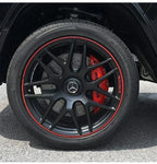 4PCS 147mm C-1028 17028 Car Styling Wheel Center Cap Hub Covers Badge Car Accessories For Mercedes Benz AMG G350 G500 G63 G65