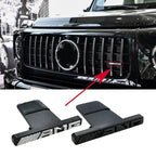For Mercedes Benz W203 W204 W205 W210 w211 W124 W169 W176 W177 W202 ABS 3D AMG Logo Emblem Car Front Grille Badge accessories