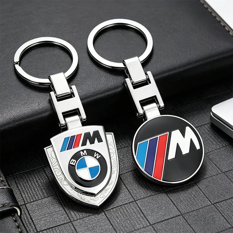 M Power Emblem Keyring Car Logo Metal Keychain For BMW M3 M4 M5 G42 G30 G20 E39 E36 E87 E53 F44 F07 F34 G15 G16 G23 G22 F30 F20
