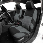 Fundas para asientos de coche, juego completo de banco trasero dividido delantero para coche, tela Universal, SUV, sedán, furgoneta, cubiertas interiores automotrices