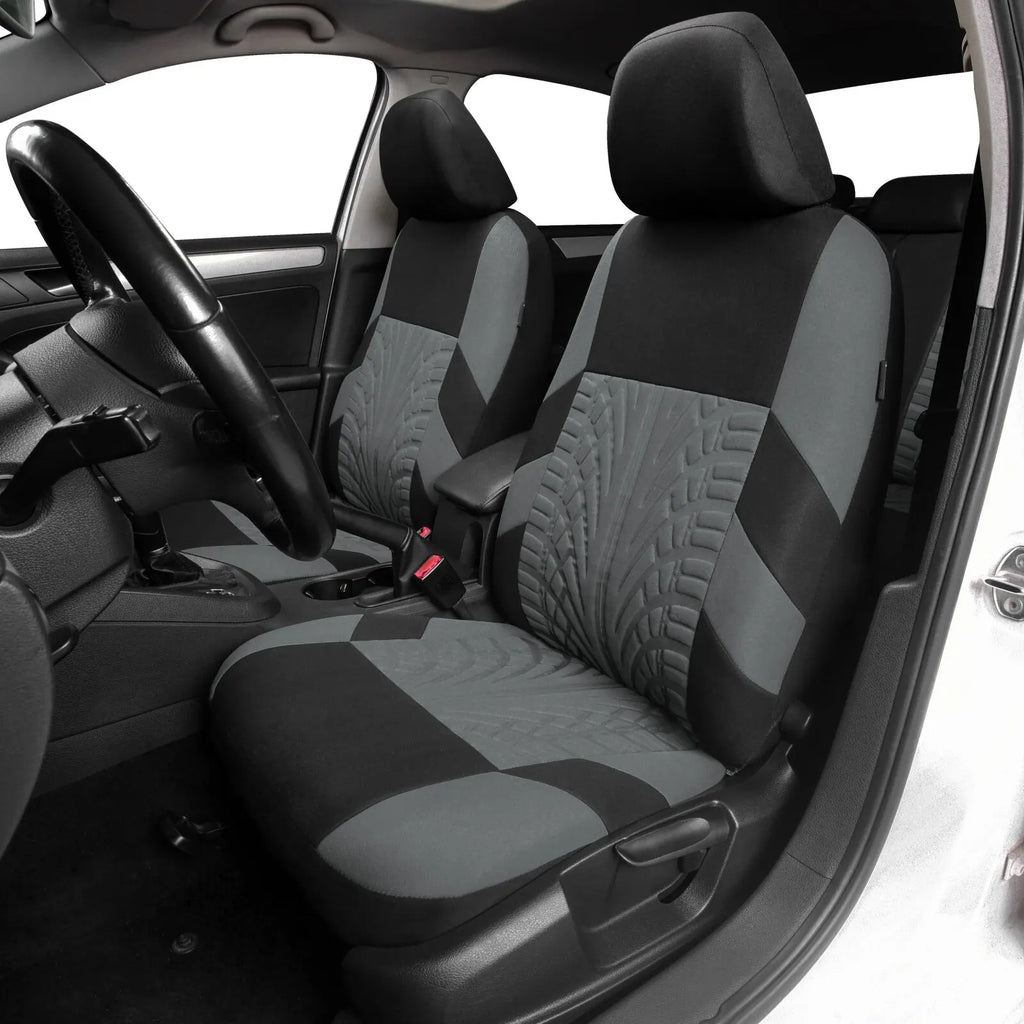 Fundas para asientos de coche, juego completo de banco trasero dividido delantero para coche, tela Universal, SUV, sedán, furgoneta, cubiertas interiores automotrices