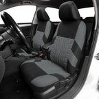 Fundas para asientos de coche, juego completo de banco trasero dividido delantero para coche, tela Universal, SUV, sedán, furgoneta, cubiertas interiores automotrices