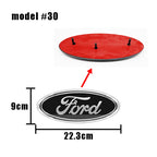 22.3X9cm Car Front Grille Emblem Stickers Rear Trunk Decal Replacement Accessories For Ford F150 F250 Edge Escape Transit Fusion