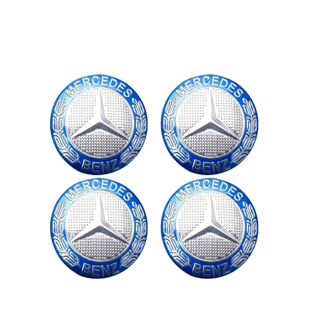 56/60/65mm Car Wheel Center Cover Hub Cap Resin Badge Emblem sticker Decal styling auto Accessories Mercedes Benz AMG  C260 C300