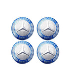 56/60/65mm Car Wheel Center Cover Hub Cap Resin Badge Emblem sticker Decal styling auto Accessories Mercedes Benz AMG  C260 C300