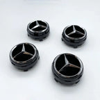 QQQ 4PCS KKK 75mm NEW Car Wheel Center Hub Caps Cover for Mercedes Benz B/C/E/S Class A Class C200L GLC GLK CLA W166 W163 W221