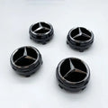 QQQ 4PCS KKK 75mm NEW Car Wheel Center Hub Caps Cover for Mercedes Benz B/C/E/S Class A Class C200L GLC GLK CLA W166 W163 W221