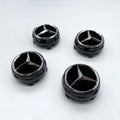 QQQ 4PCS KKK 75mm NEW Car Wheel Center Hub Caps Cover for Mercedes Benz B/C/E/S Class A Class C200L GLC GLK CLA W166 W163 W221