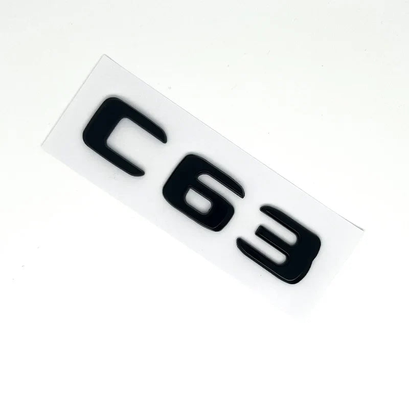 ABS Plastic C200 C200L C230 C250 Trunk Rear Logo Badge Emblem Sticker For Mercedes Benz C Class W201 W202 W203 W204 W205