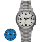 BERNY Full Titanium Watches for Men Super Luminous Sapphire Sports Field Quartz Men's Watch VH31 Wristwatch 5ATM Easy Read