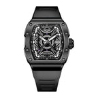 Pagani Designs-reloj automático de acero inoxidable para hombre, cronógrafo mecánico con esfera de grafiti Richard, complemento masculino de buceo