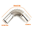 24mm 25mm 25mm&26mm Exhaust Pipe Tube Elbow Connector For Diesel Heater Car Camper Caravan Truck
