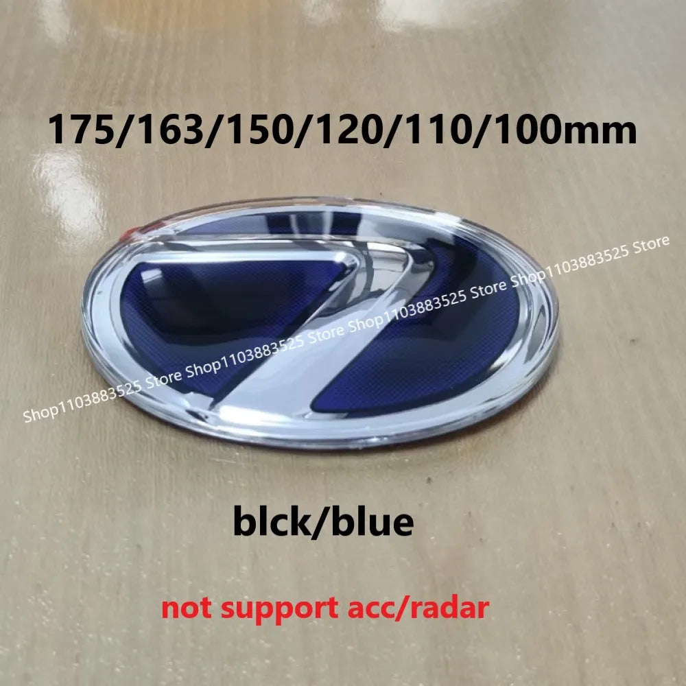 No Acc Radar Fit for Lexus Front Emblem Rear Trunk Badge Sticker CT200H IS250 ES GS UX RX IS GX470 RX400 ES200 ES300 GS300 IS300