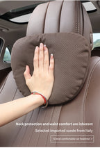 For Ford STline Focus Mondeo Explorer Edge Fiesta Fusion Kuga Escape Auto Headrest Neck Support Lumbar Cushion Soft Neck Pillow